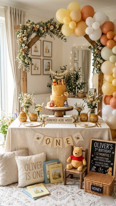 Winnie The Pooh Birthday Theme