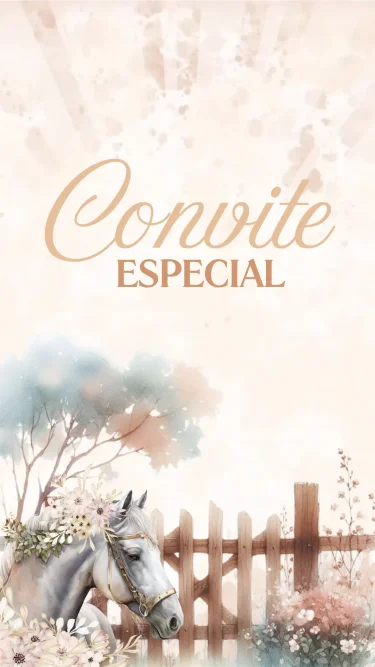 Convite Animado Haras