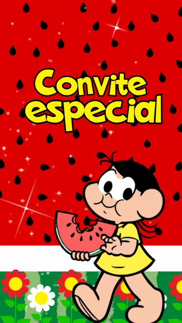 Convite Animado Magali 2