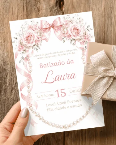 Convite Batizado