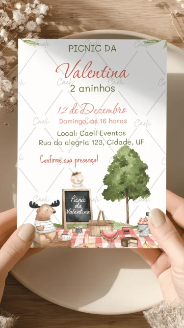 Convite Picnic 2