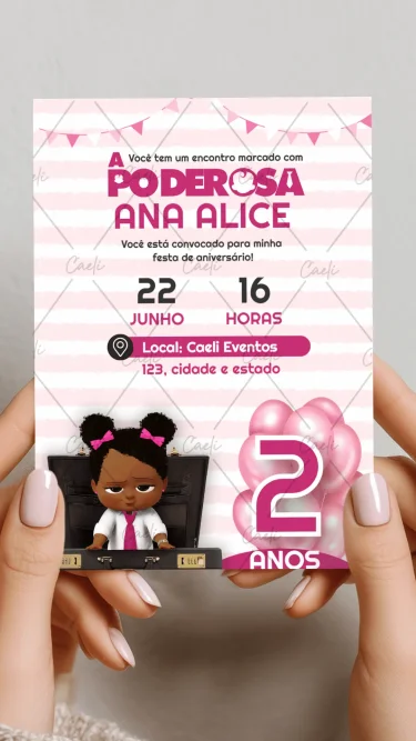 Convite Poderosa Chefinha 1