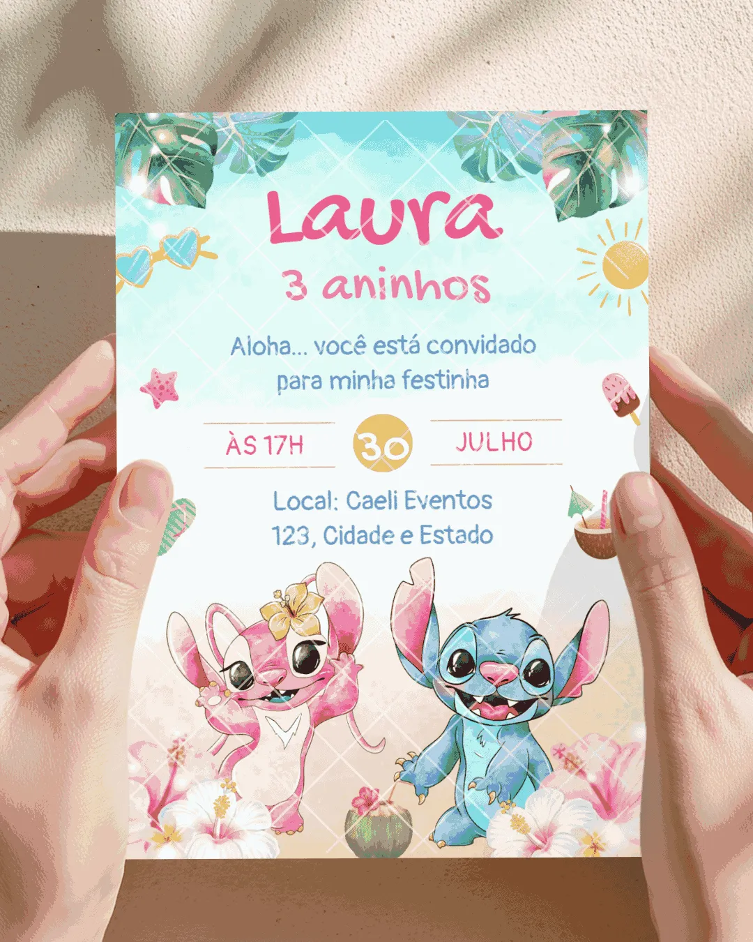 Convite Stitch