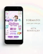 Convite Interativo Casa mágica da Gabby 1