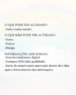 Informações extras