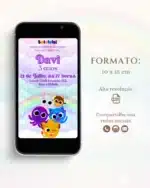 Convite Bolofofos menino
