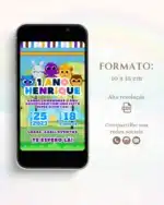 Convite Bolofofos Menino 5
