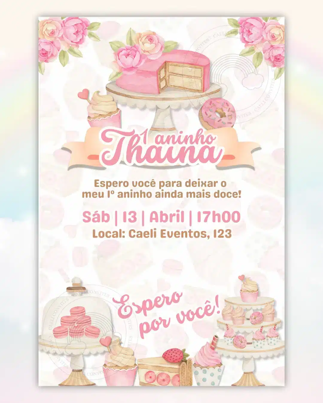 Convite Confeitaria 4