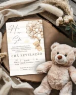 Convite Chá Revelação Neutro 4