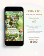 Convite Infinito Sininho Tinker Bell