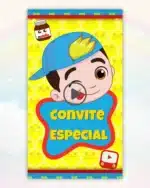 Convite Animado Luccas Neto