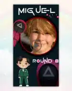 Convite Animado Round 6 Menino