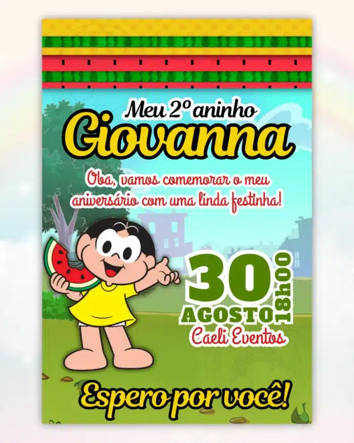 Convite Digital Magali 2