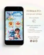 Convite Interativo Lilo e Stitch 6