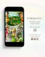 Convite Animado Sininho Tinker Bell