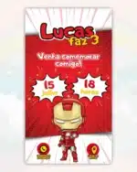 Convite Interativo Pantera Negra