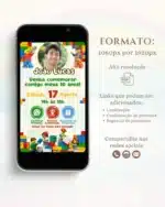 Convite Interativo Lego