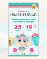 Convite Interativo Chaves