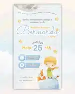 Convite Interativo Pequeno Príncipe 2