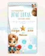 Convite Interativo Pequeno Príncipe 2