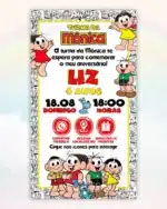 Convite Interativo Turma da Mônica