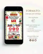 Convite Interativo Turma da Mônica