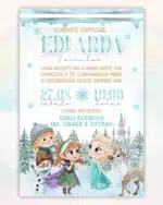 Convite Digital Frozen 1