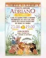 Convite Interativo Pantera Negra