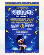 Convite Interativo Pantera Negra