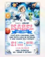 Convite Digital Astronauta 6