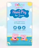 Convite Digital Peppa Pig