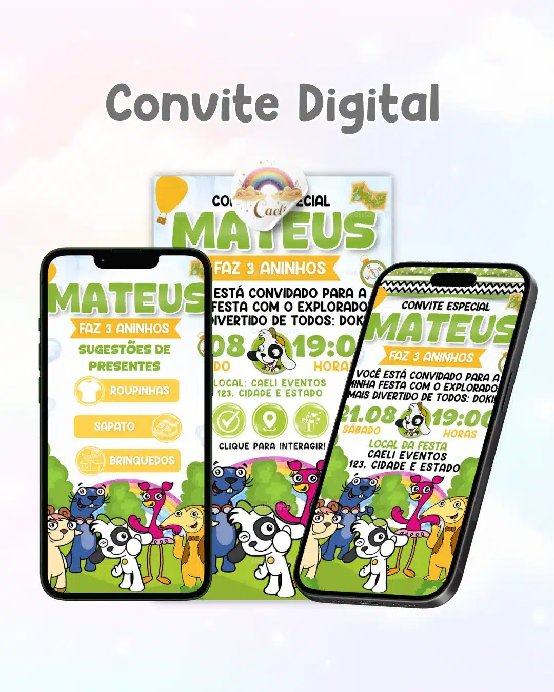 Convite Interativo Vingadores,vingadores,convite vingadores,convite vingadores digital,convite vingadores cute