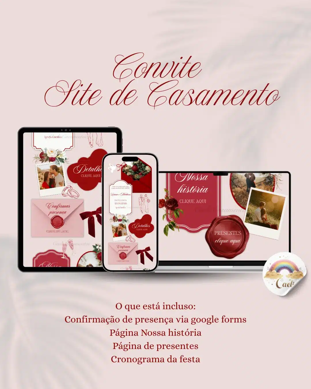 Convite Site de Casamento convite site de casamento,convite digital interativo,site dos noivos,convite de casamento vermelho,convite romântico,caeli convite,convite com confirmação de presença,convite com lista de presentes,convite para whatsapp,site de casamento com rsvp,convite floral vermelho,convite marsala,convite online casamento,convite site personalizado