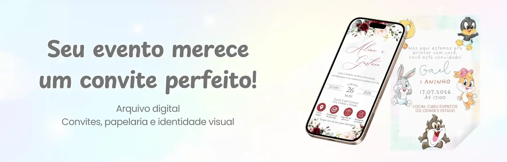 banner caeli convites
